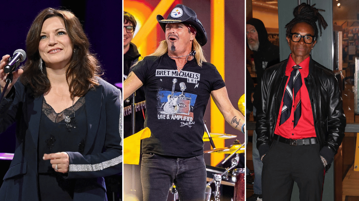 Martina McBride ; Bret Michaels; Milli Vanilli