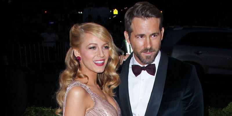 Blake Lively And Ryan Reynolds Smiling