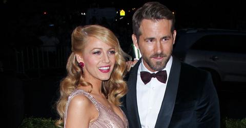 Blake Lively And Ryan Reynolds Smiling