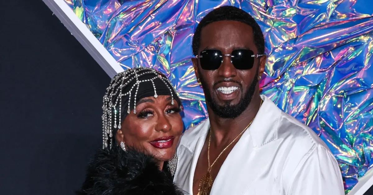 Photo of Sean 'Diddy' Combs and his mom, Janice Combs