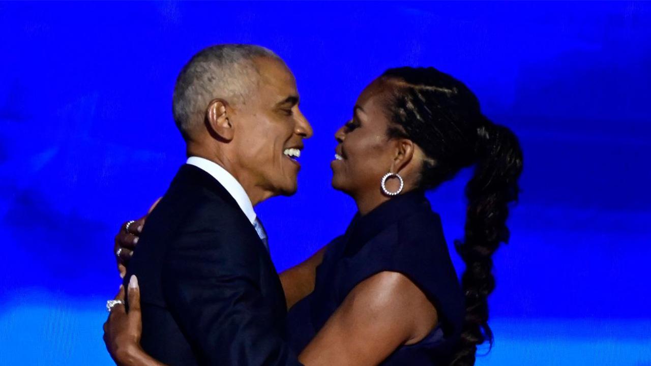 Barack Obama and Michelle Obama