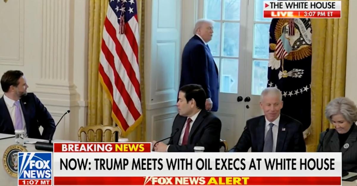 Photo of The comedian said the president was acting like a 'doddering old man.'