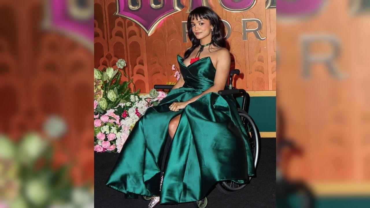 Image of The ‘Wicked’ actress said gate agents questioned whether she could stand before denying her boarding.