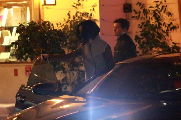 orlando bloom katy perry dinner date night