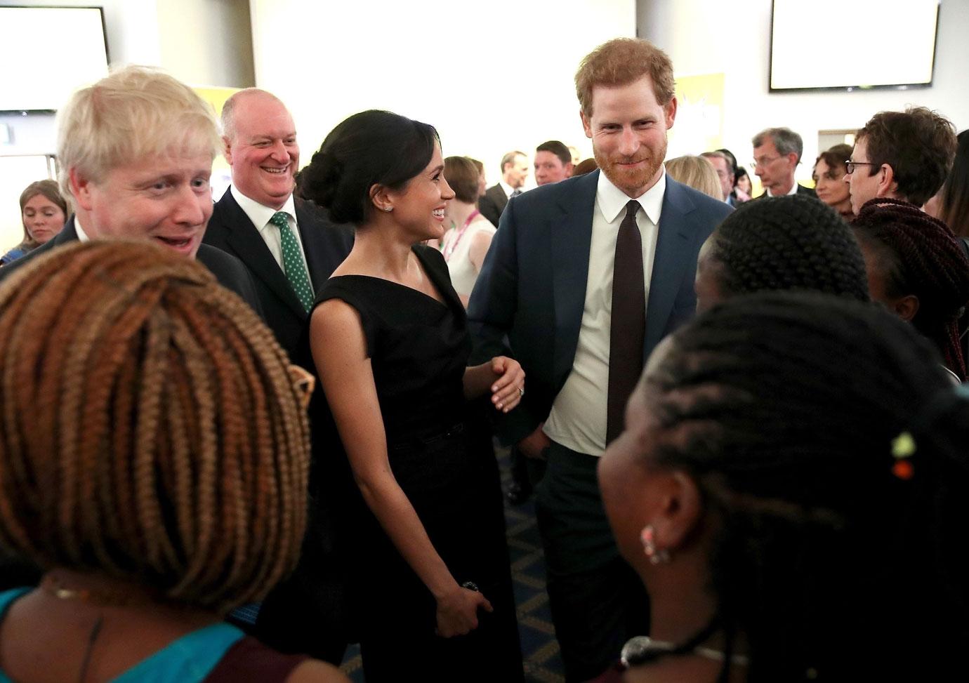 Prince Harry and Meghan Markle attend a Women&#8217;s Empowerment Reception