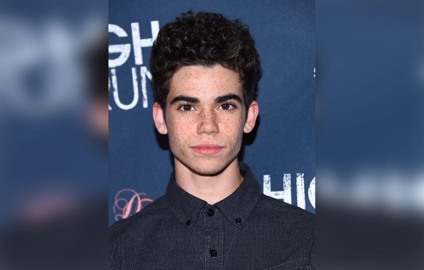 Cameron Boyce Black Button Down Shirt