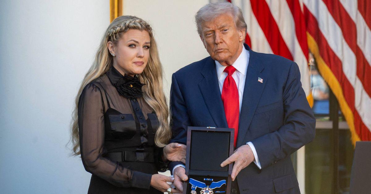 donald trump controversy charlie kirk event