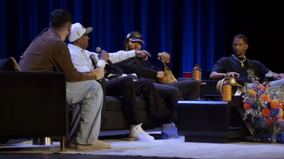 Photo of Stephen A. Smith apologized to the entire Knicks organization during his appearance on 'The Roommates' podcast.