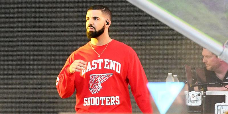 Drake performing onstage header