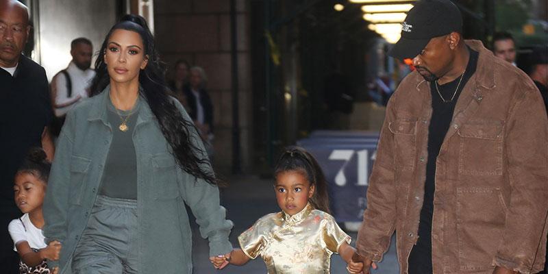 Kim Kardashian Scolds North West For Using Her Eye Shadow