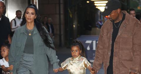 Kim kardashian scolds north west wearing eye shadow main