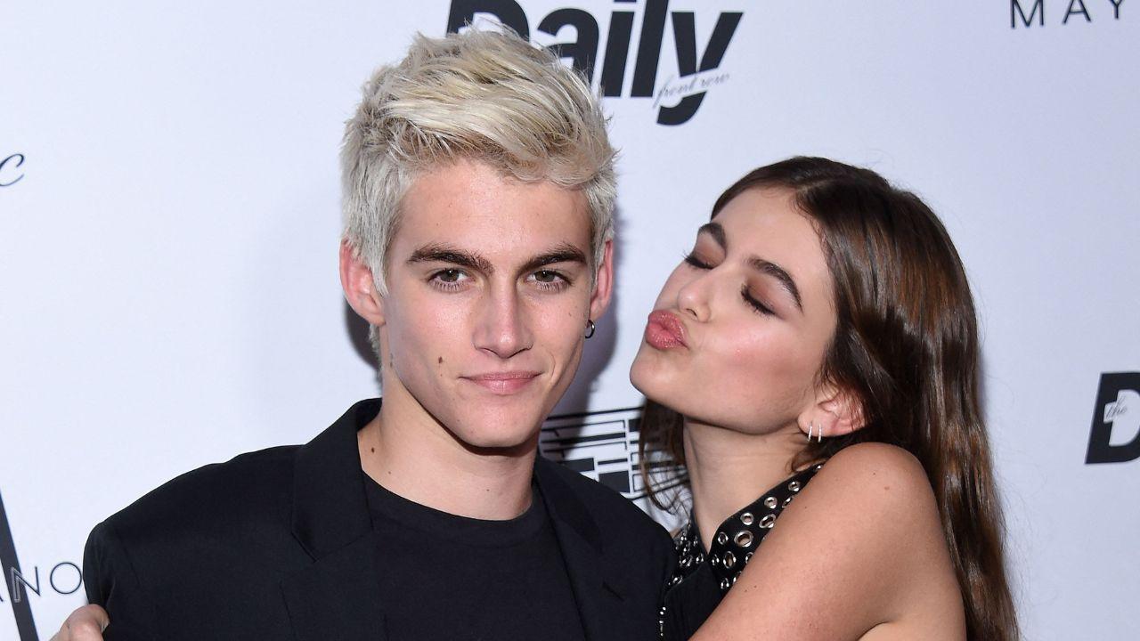 image of Kaia Gerber later shared that Presley watched her FX series 'The Shards' and sent her photos.