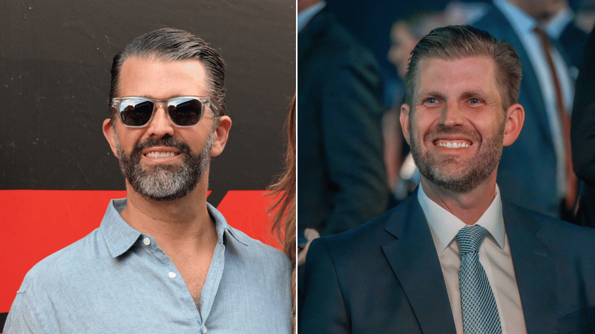 Donald Trump Jr. ; Eric Trump
