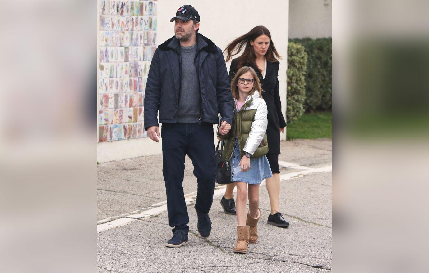 Ben Affleck and Jennifer Garner spotted out and about with their kids