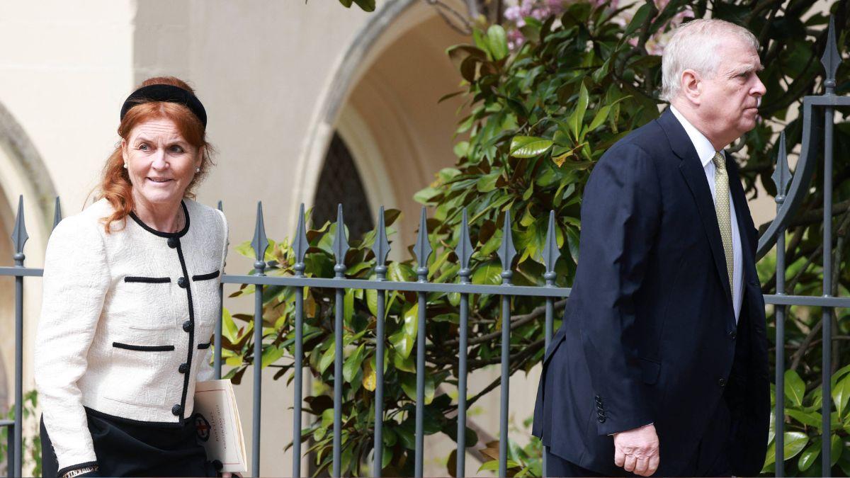 image of prince Andrew and Sarah ferguson