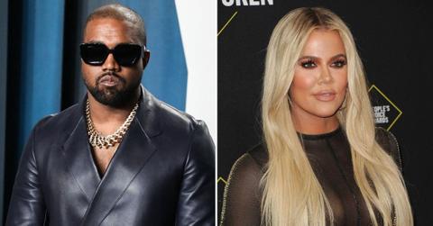 photo of Kanye West and Khloe Kardashian