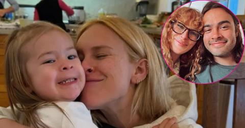 Composite photo of Rumer Willis, Derek Richard Thomas and daughter Louetta.