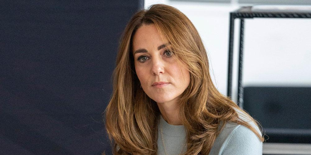 Kate Middleton As A Mom Makeup Free & 'Apologizing' For Running Late