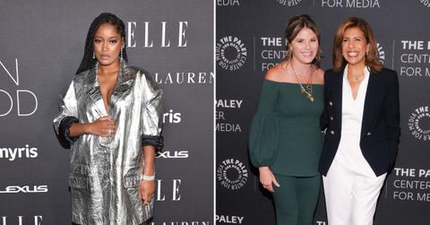 keke palmer shades hoda kotb jenna bush hager relationship status