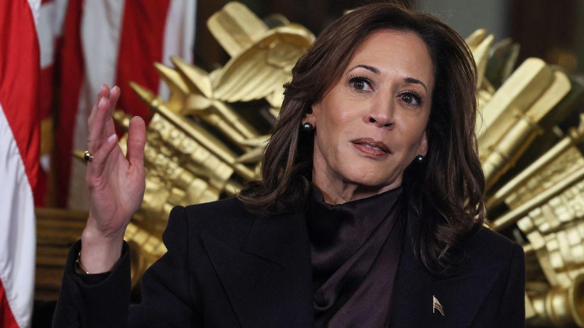 image of Kamala Harris' campaign messaging was questioned by John Fetterman. 