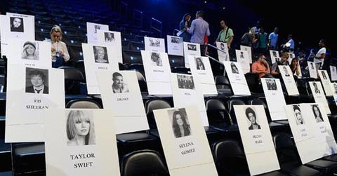 2013 mtv vmas seating chart