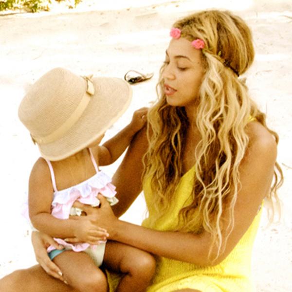 Beyonce blue ivy beach