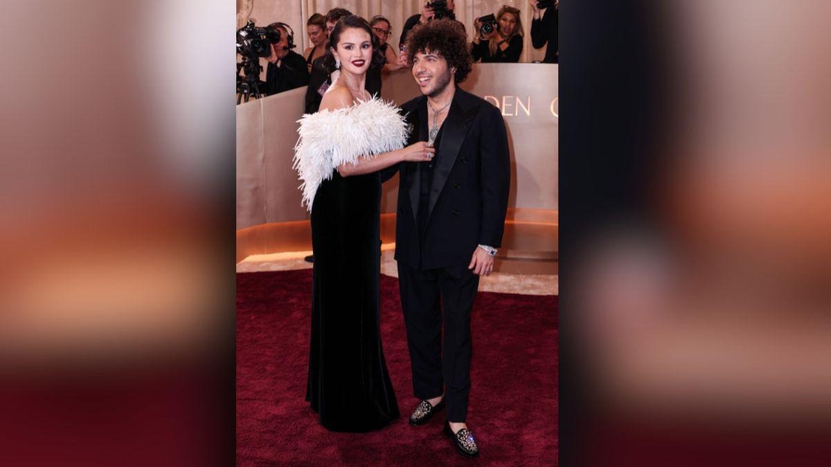 Photo of Selena Gomez and Benny Blanco.