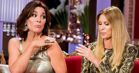 LUANN DE LESSEPS CAROLE RADIWILL REUNION FIGHT