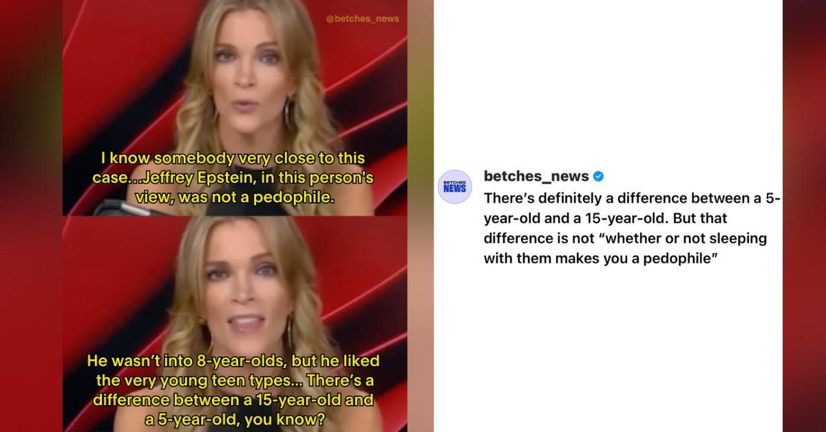 image of Christina Ricci criticized Megyn Kelly on Instagram.