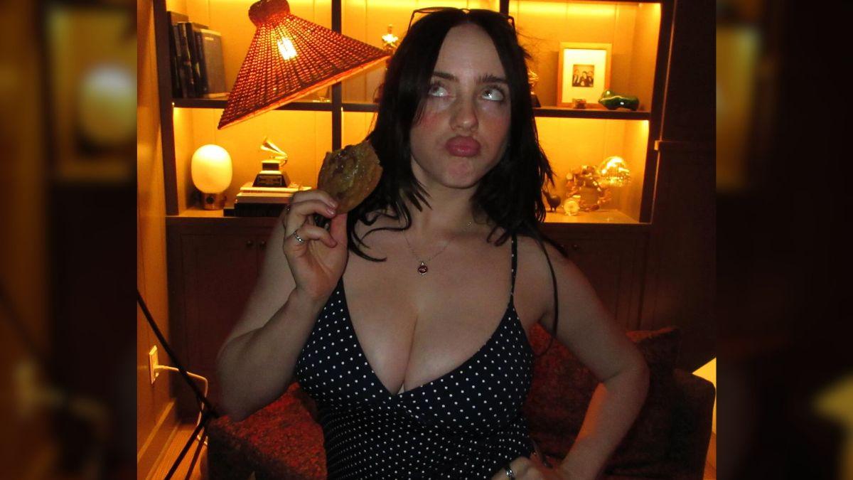 Photo of Billie Eilish showed off her assets in a photo posted in January.