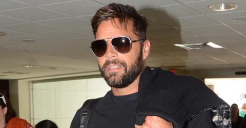 Ricky Martin leaves Luis Munoz Marin airport in San Juan, Puerto Rico