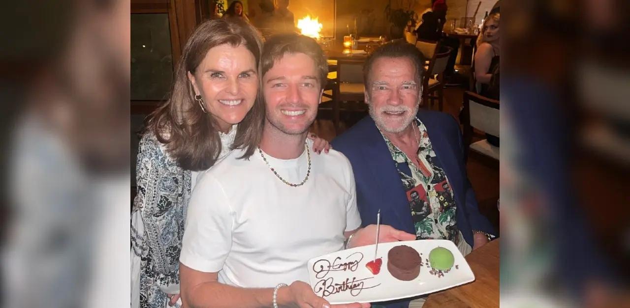 Photo of Maria Shriver, Patrick Schwarzenegger and Arnold Schwarzenegger