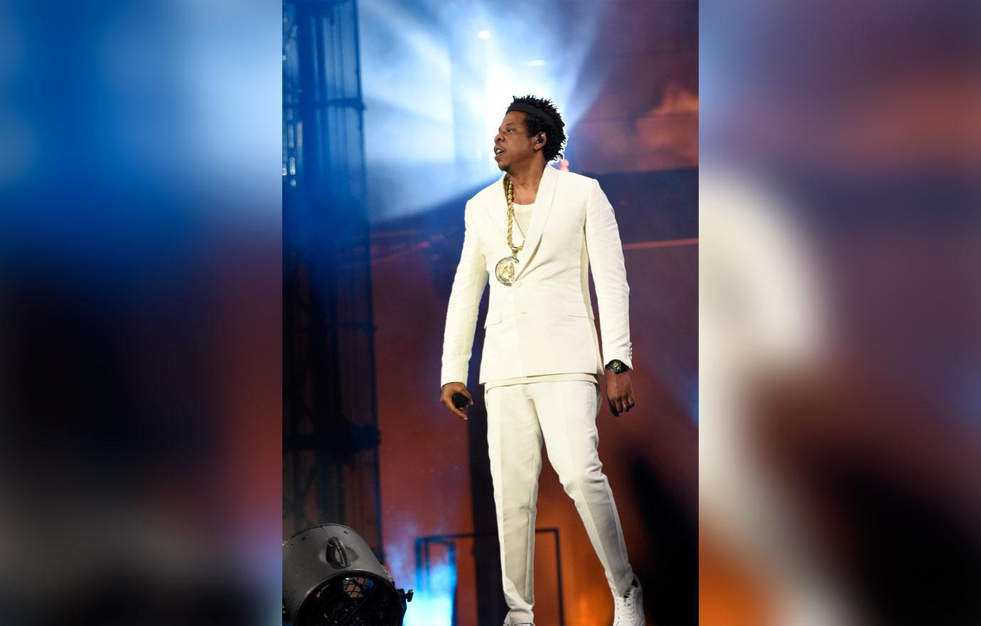 Jayz in all white