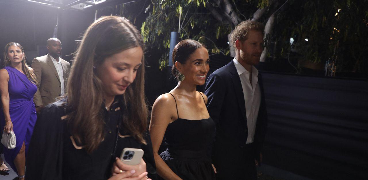 prince harry celebrated  birthday meghan markle charity tennis match