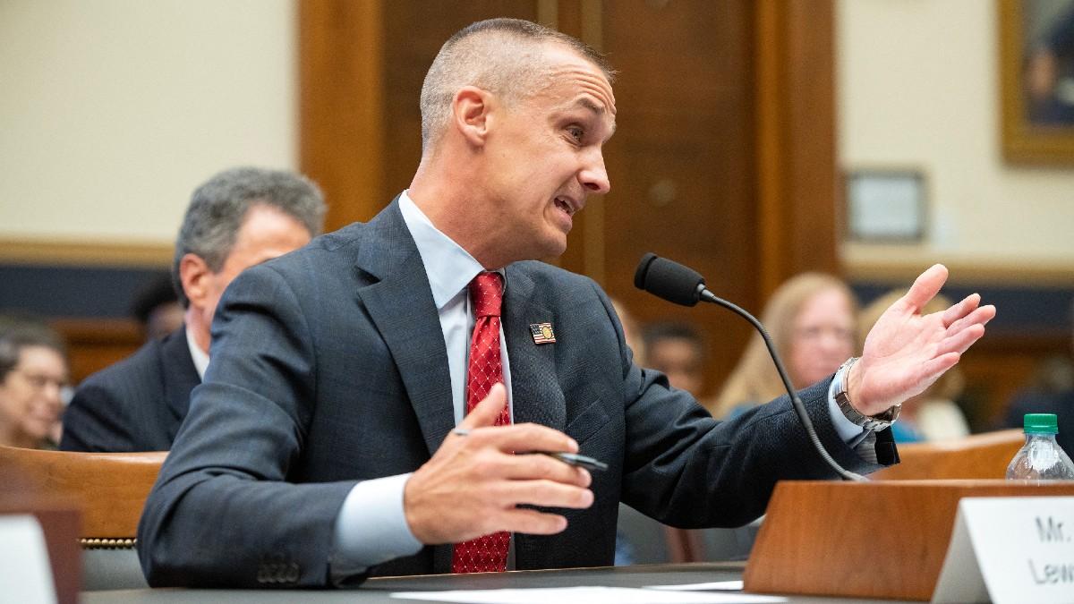 Image of Corey Lewandowski's government involvement has been scrutinized, as he does not have an official Trump administration role.