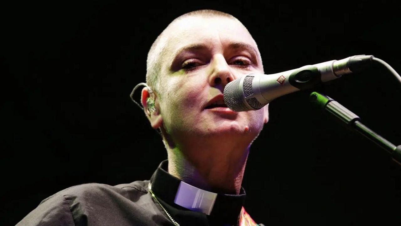 Image of Donald Trump dodged a question during a press conference by telling a reporter that she looked like Sinead O'Connor.