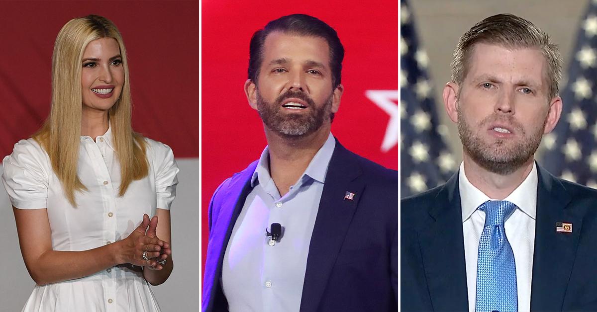 Ivanka, Don Jr. & Eric Trump Pose At Tiffany Trump's Wedding(02)