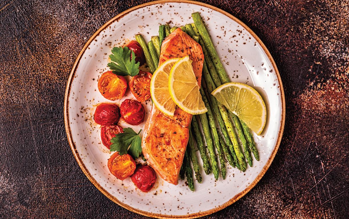 Rich In Omega3s LemonPepper Salmon