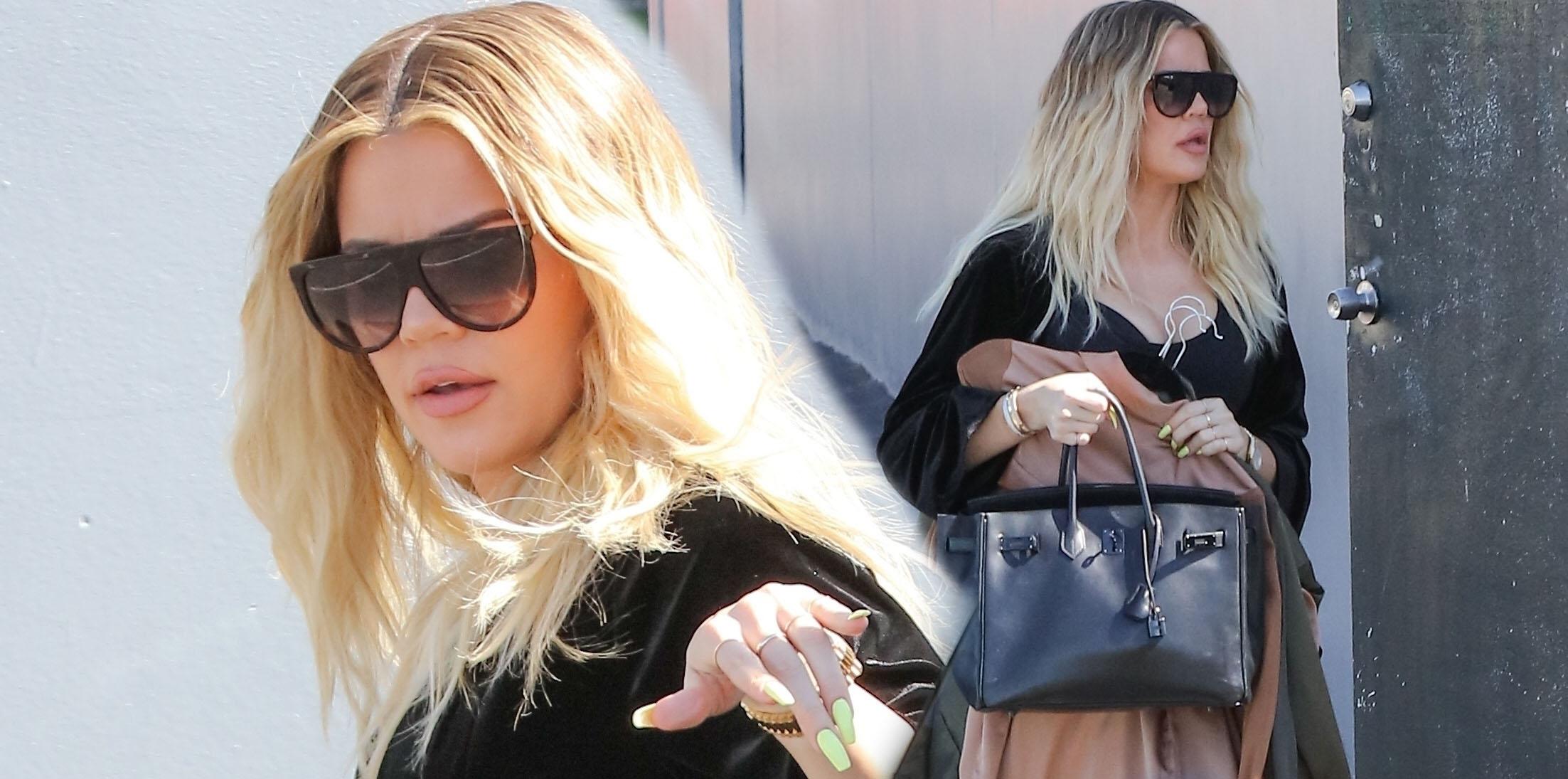 Khloe kardashian baby bump