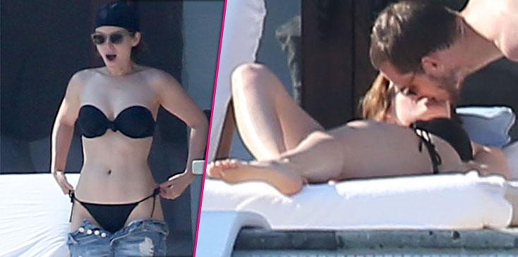 Loved Up Kate Mara Jamie Bell Enjoy Mexican Getaway Amid