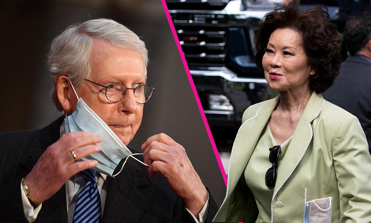 Mitch McConnell,Elaine Chao