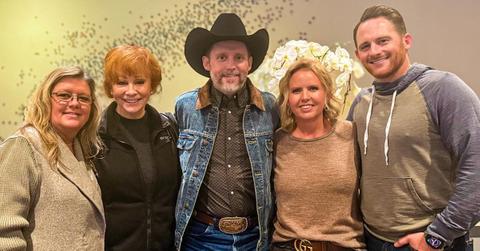 Photo of Reba McEntire, Brandon Blackstock and others.