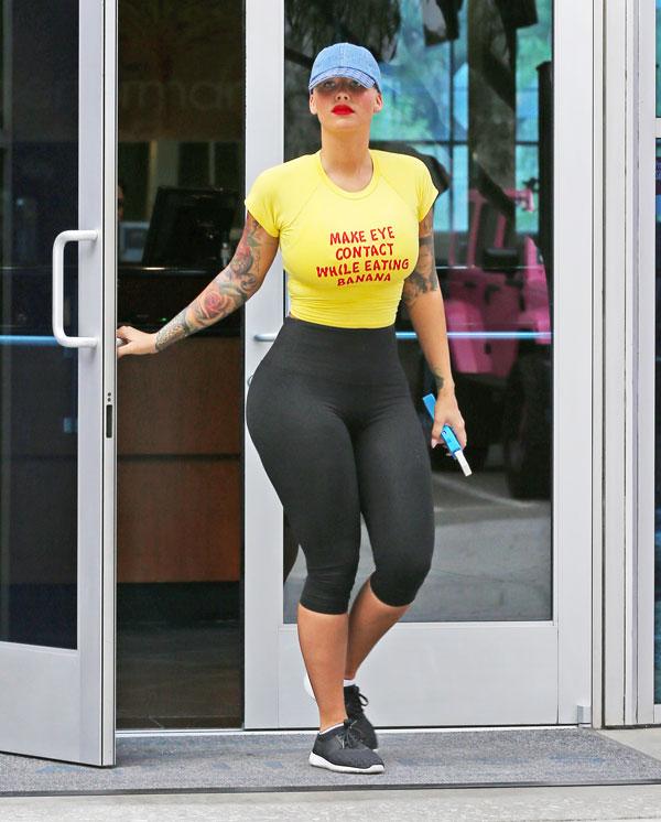 Amber rose kim kardashian