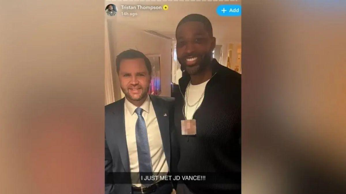 Photo of The basketball player bragged about recently meeting J.D. Vance and Robert F. Kennedy Jr.