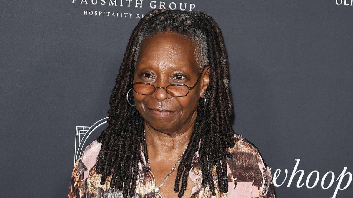 Image of Whoopi Goldberg highlighted the concert’s growing troubles.