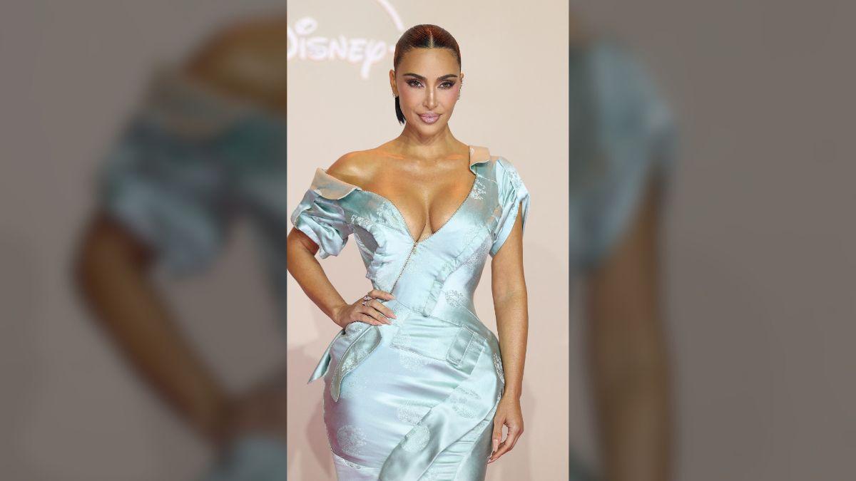 Image of Kim Kardashian was previously married to Kanye West.