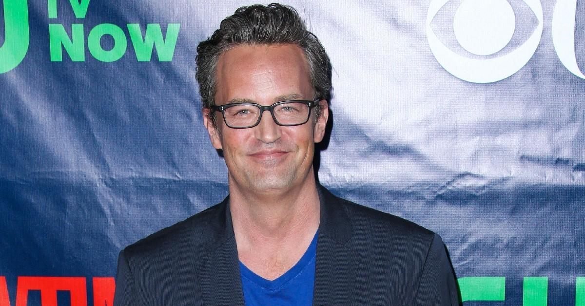 Photo of Matthew Perry. 