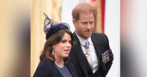 prince harry best friends princess eugenie princess beatrice family feud