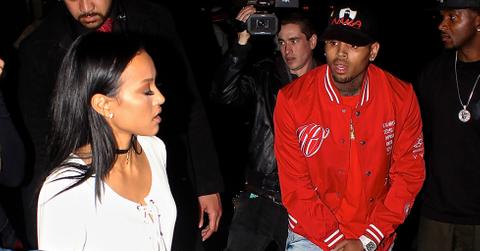 Chris Brown and Karrueche Tran reunite at Club PlayHouse