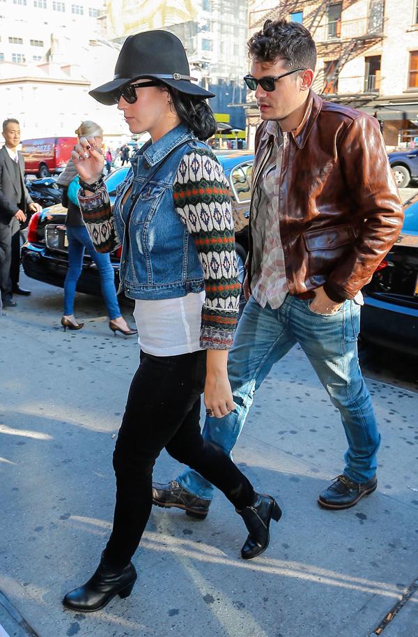 Katy Perry and John Mayer's Couple Style